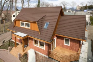 stone coated metal roof