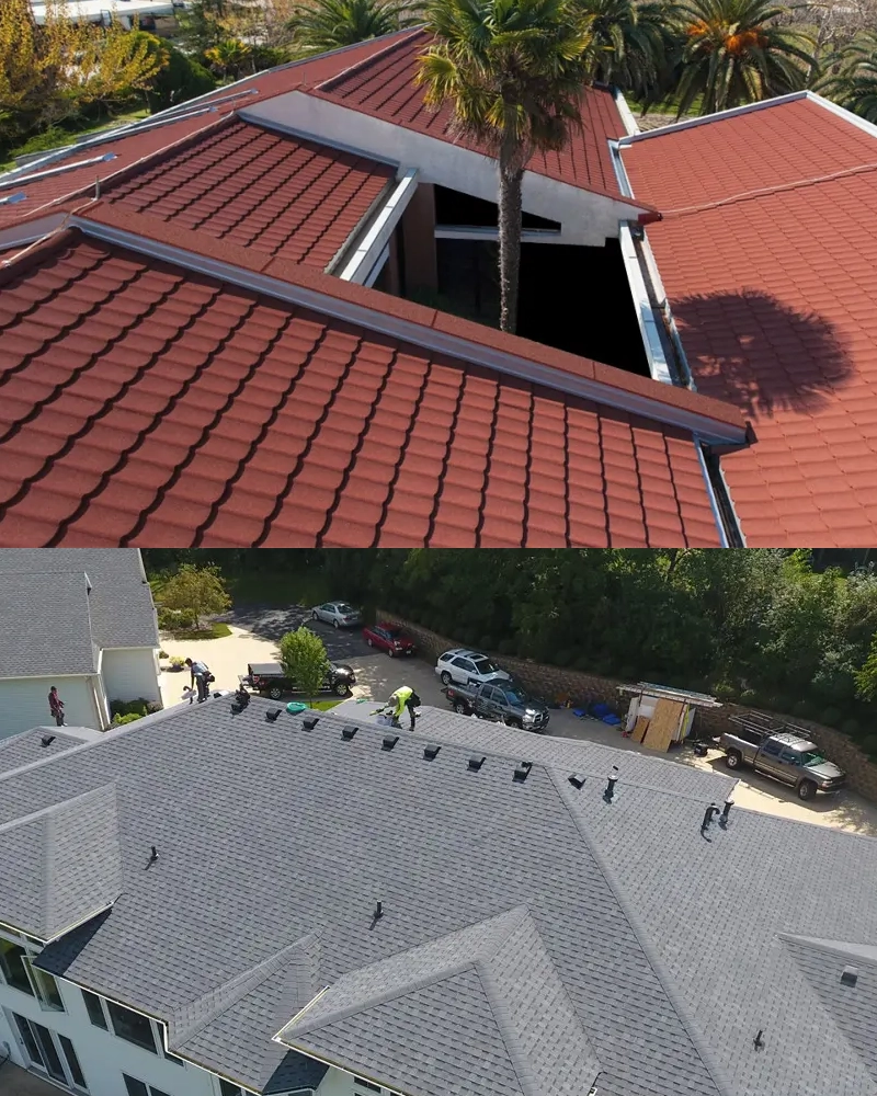 Shingles vs. Metal Roofs