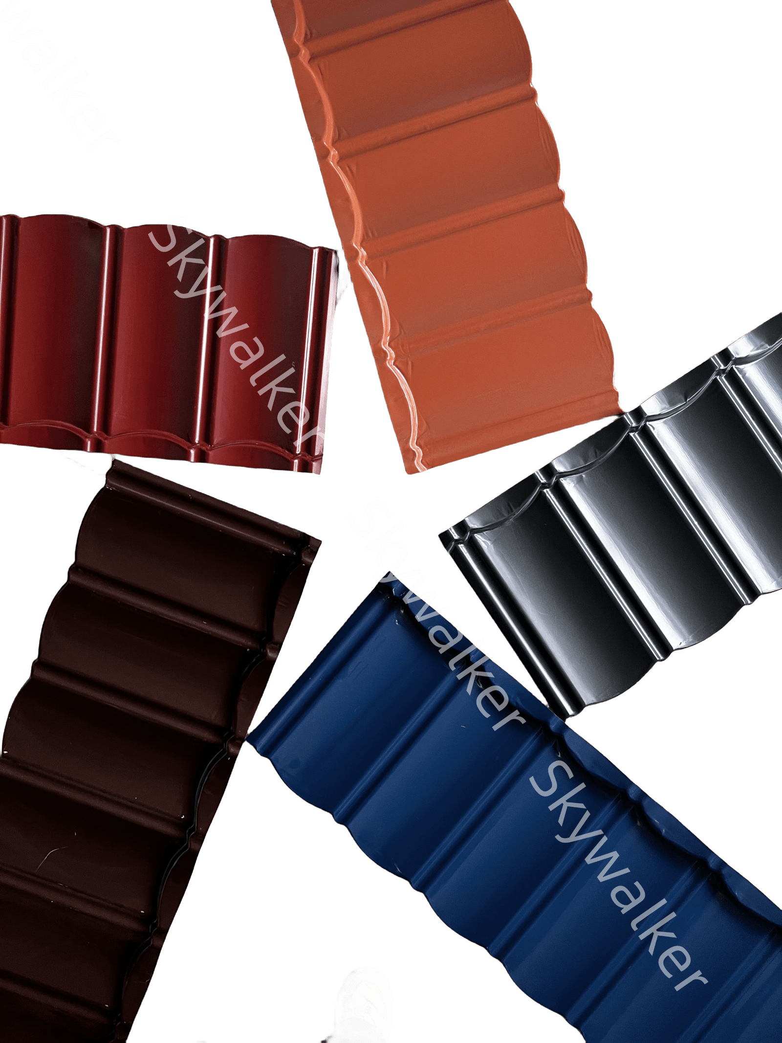 color stone metal roof tiles