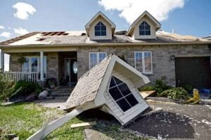 Tornado blows off roof
