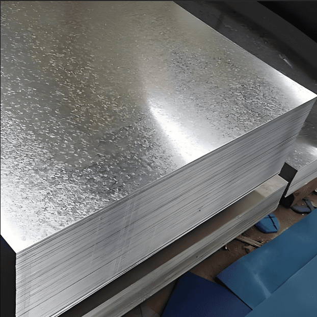Stone coated metal roof steel core