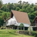 WOOD SHINGLE ROOF TILE