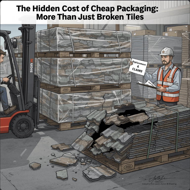 The Hidden Cost of Cheap Packaging:More Than Just Broken Tiles