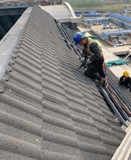 Poor quality tiles with uneven thickness and obvious warping