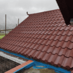 Poor quality tiles showing obvious color variation between batches