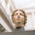 Stone coated metal roof covered in snow during winter in cold climate