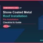 Stone coated metal roof pre-installation checklist guide for homeowners 2026