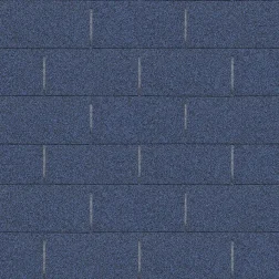 3 tab shingles made of asphalt shingles - Ocean blue